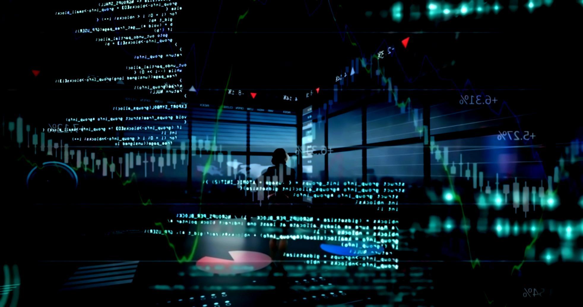 DevOps team working on server infrastructure and monitoring systems